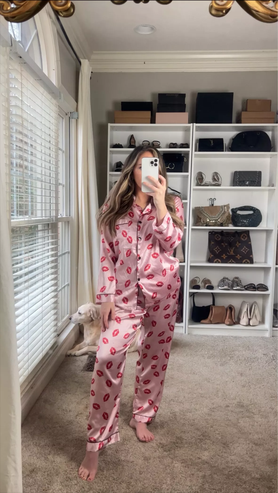 SWOMOG Womens Silk Satin Pajamas … curated on LTK