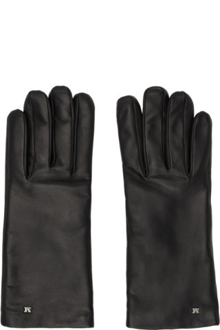 Max Mara - Black Spalato Gloves | SSENSE