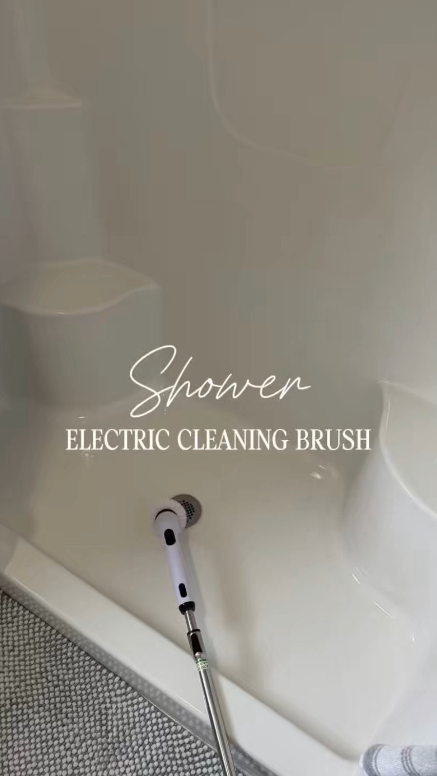 Really outing how neglected our shower got over the last couple of months but to be fair, well water causes hard water stains veryyy fast 😅

This electric cleaning brush saved me so much time (and saved my back). A definite must have!

#LTKHome #LTKdayinmylife #LTKmorningroutine