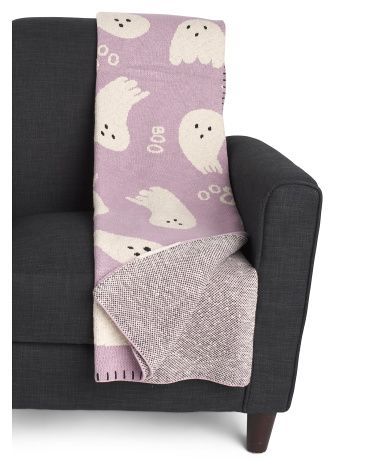 Oversized Boo Ghost Throw | TJ Maxx