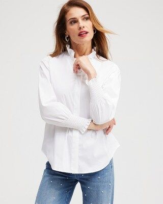 Ruffle Detail Shirt | Chico's