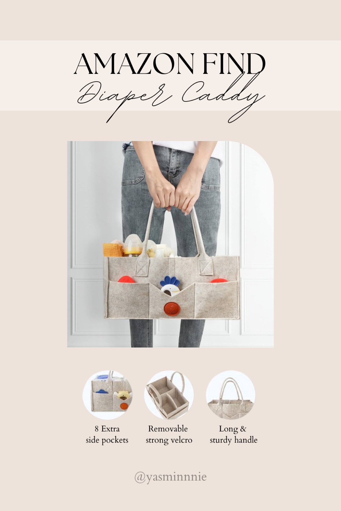 Diaper caddy or use it to organize your stuff! Has so many pockets! 

Amazon, home, baby, mom, gifts, babyshower, ideas, organization, stationary, affordable, budget, motherhood, finds

#LTKHome #LTKBaby #LTKGiftGuide