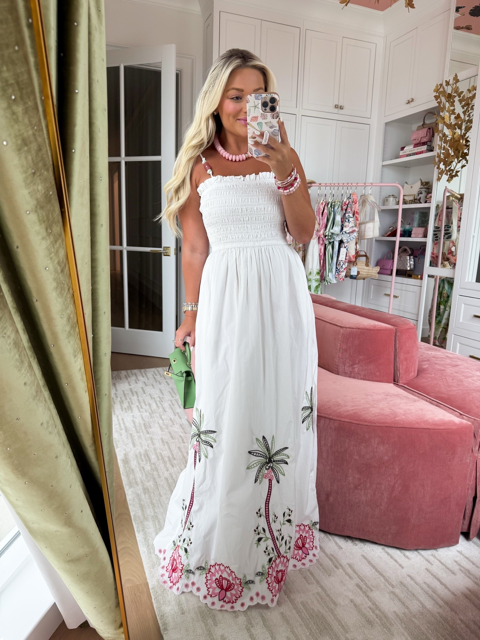 Love a pink & green color combo!

#LTKgrwm #LTKdayinmylife #LTKootd