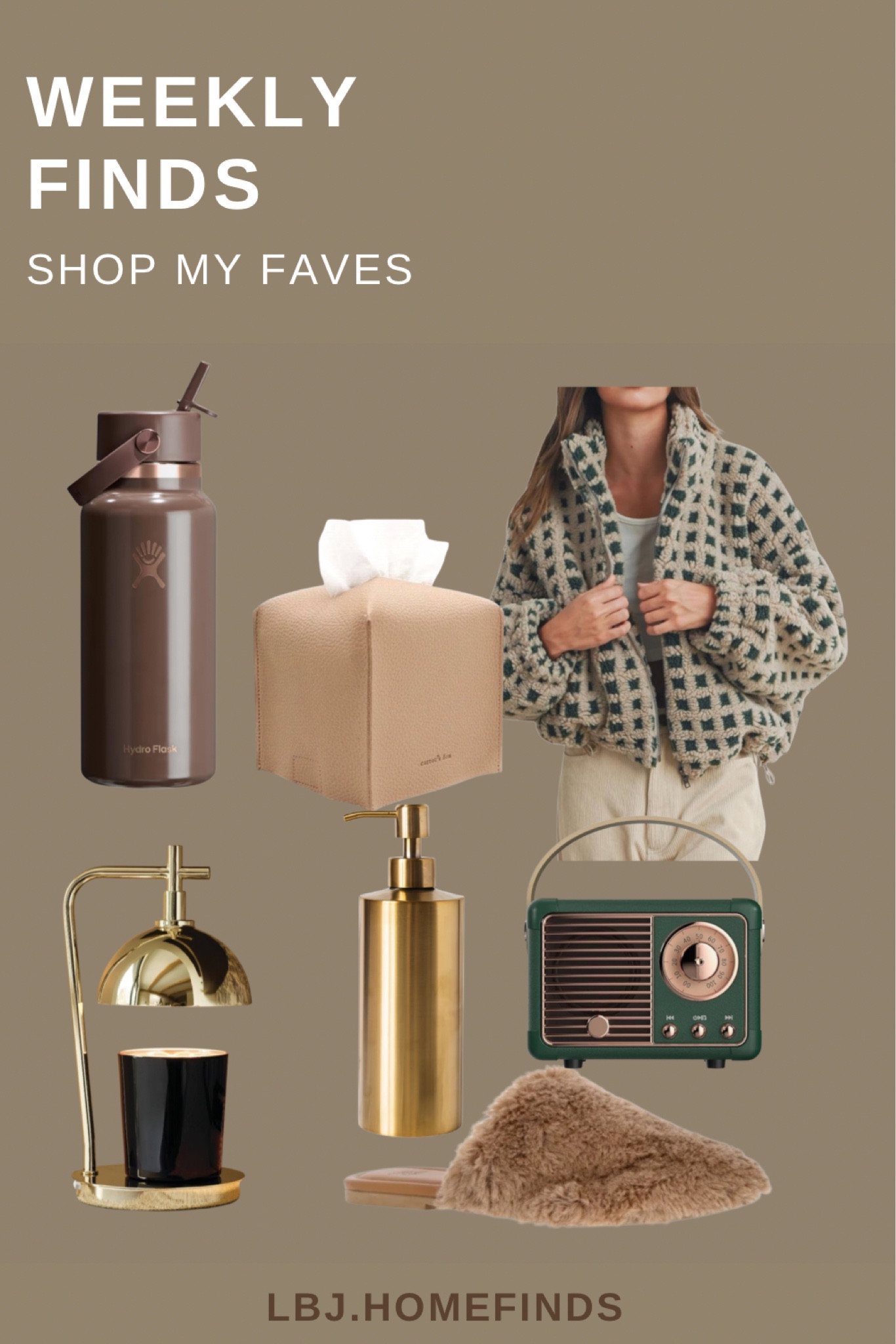 My weekly favorite home and lifestyle finds curated in a warm, neutral aesthetic 🤎 From cozy textures and modern home decor to everyday essentials and stylish Amazon finds, these pieces are perfect for effortless, elevated living. Think cozy home vibes, chic accessories, and timeless neutral style you’ll reach for again and again.

#LTKootd #LTKSaleAlert #LTKdayinmylife