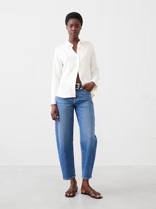 Silky Classic Shirt | Banana Republic Factory