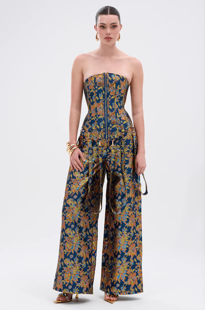 SURRENDER FLORAL TROUSER | AKIRA