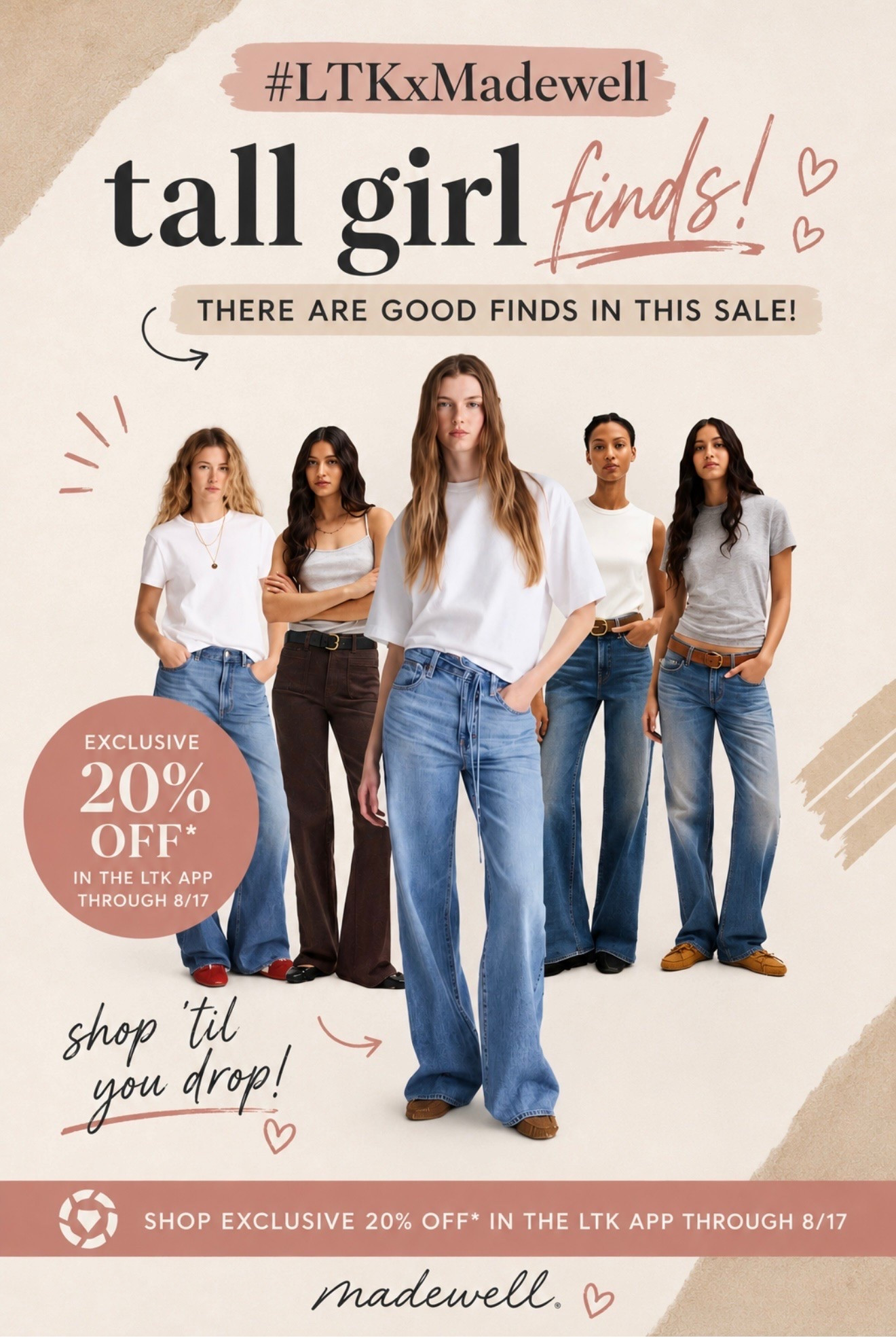 Discount in LTK app only…you can shop here! 

#LTKxMadewell #LTKCreator #TallGirlStyle #TallGirlFashion #TallGirls #TallFashion #Madewell #Denim #TallGirlFinds #LTKFashion

#LTKxMadewell #LTKTall