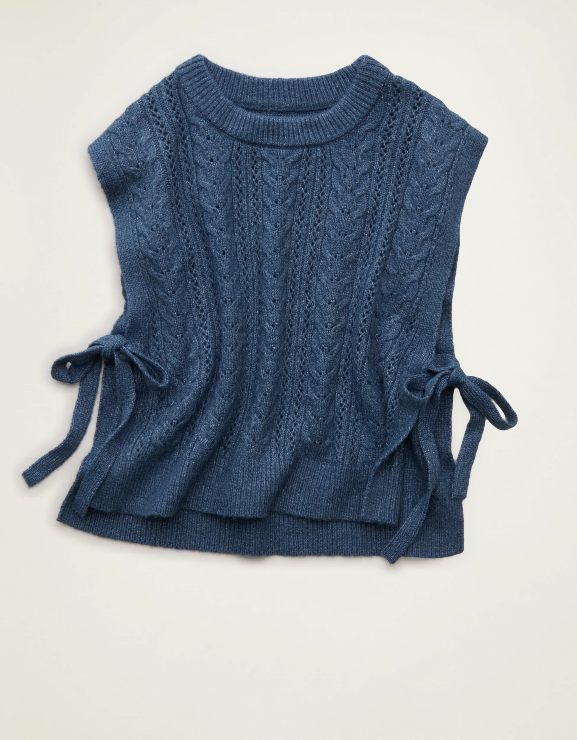 AE Whoa So Soft Cable Knit Vest | American Eagle Outfitters (US & CA)