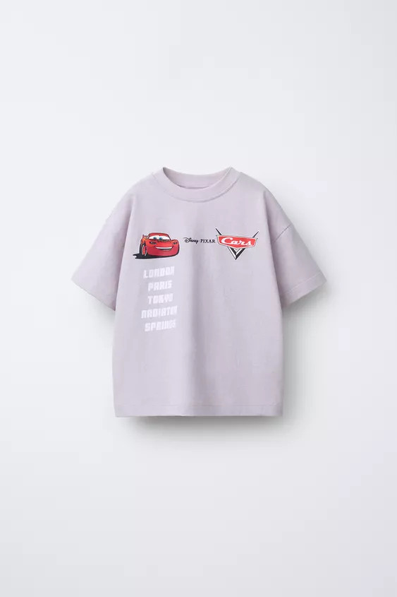 CARS LIGHTNING MCQUEEN © DISNEY PRINT T-SHIRT | Zara US