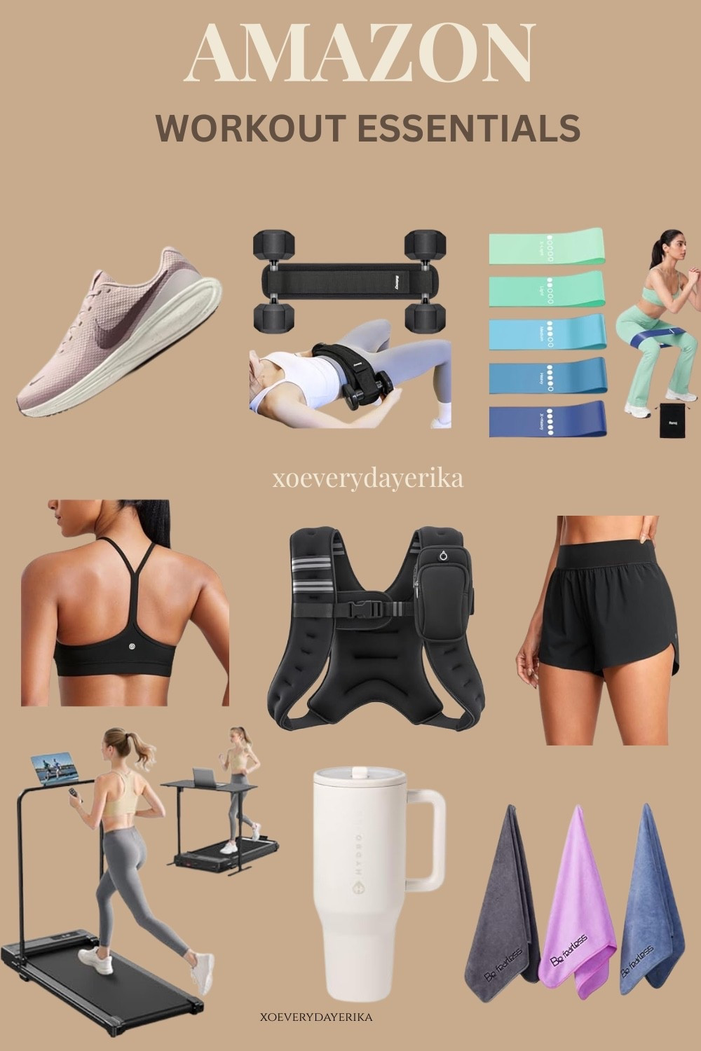 Amazon Best Sellers 
Level up your workout routine with these essential Amazon finds. From resistance bands to the perfect running shoes, get ready to crush your fitness goals! #workoutessentials #fitnessgoals #amazonfinds #womenover40