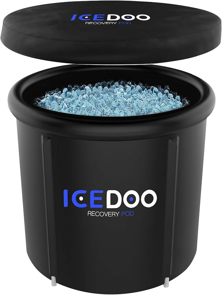 Susbie 30”H Large Size Ice Bath Tub for Athletes, Multiple Layered Portable Ice Bath Tub for Recover | Amazon (US)