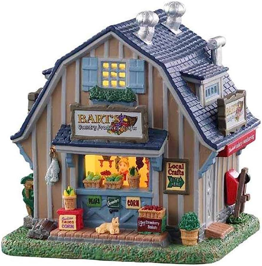 Lemax Village Collection Bart's Country Produce & Crafts #05663 | Amazon (US)