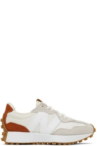 Off-White & Gray 327 Sneaker | SSENSE