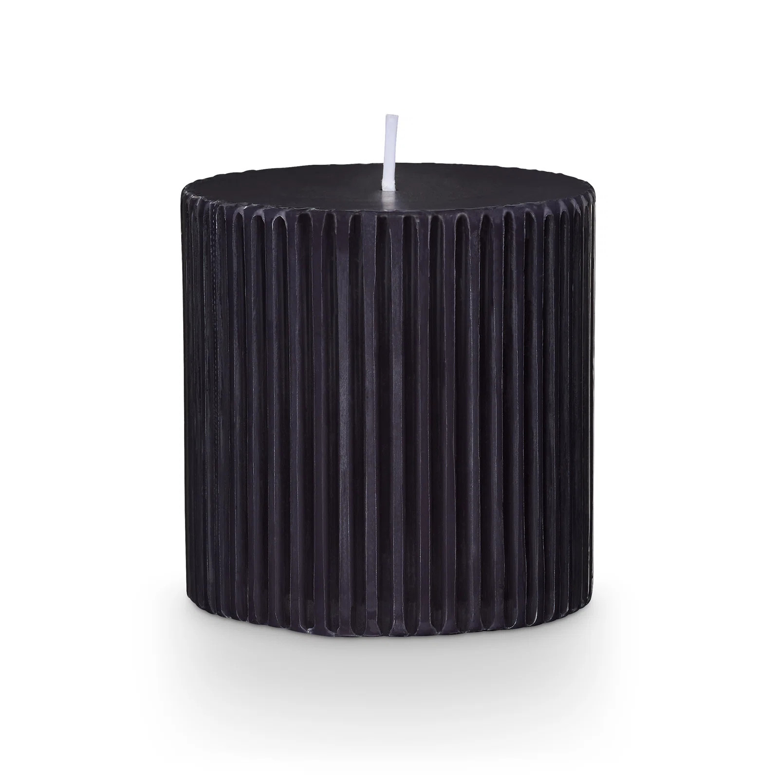 ILLUME Beautifully Done Medium Fragranced Pillar Candle, Blackberry Absinthe | Birch Lane