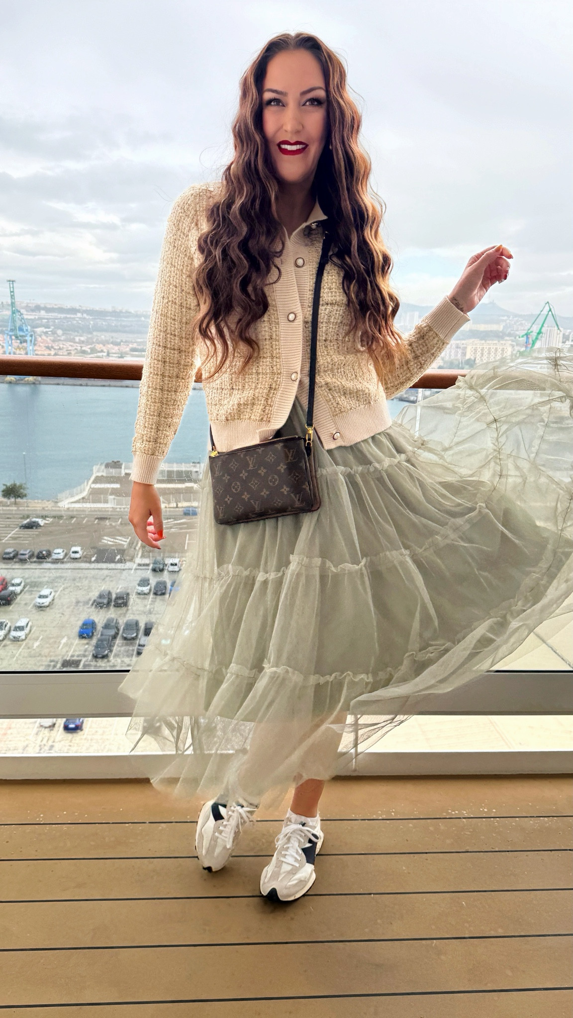 Tulle dress with tweed sweater and comfy shoes is the perfect look for Marseille, France! 

#LTKTravel #LTKFindsUnder100 #LTKFindsUnder50