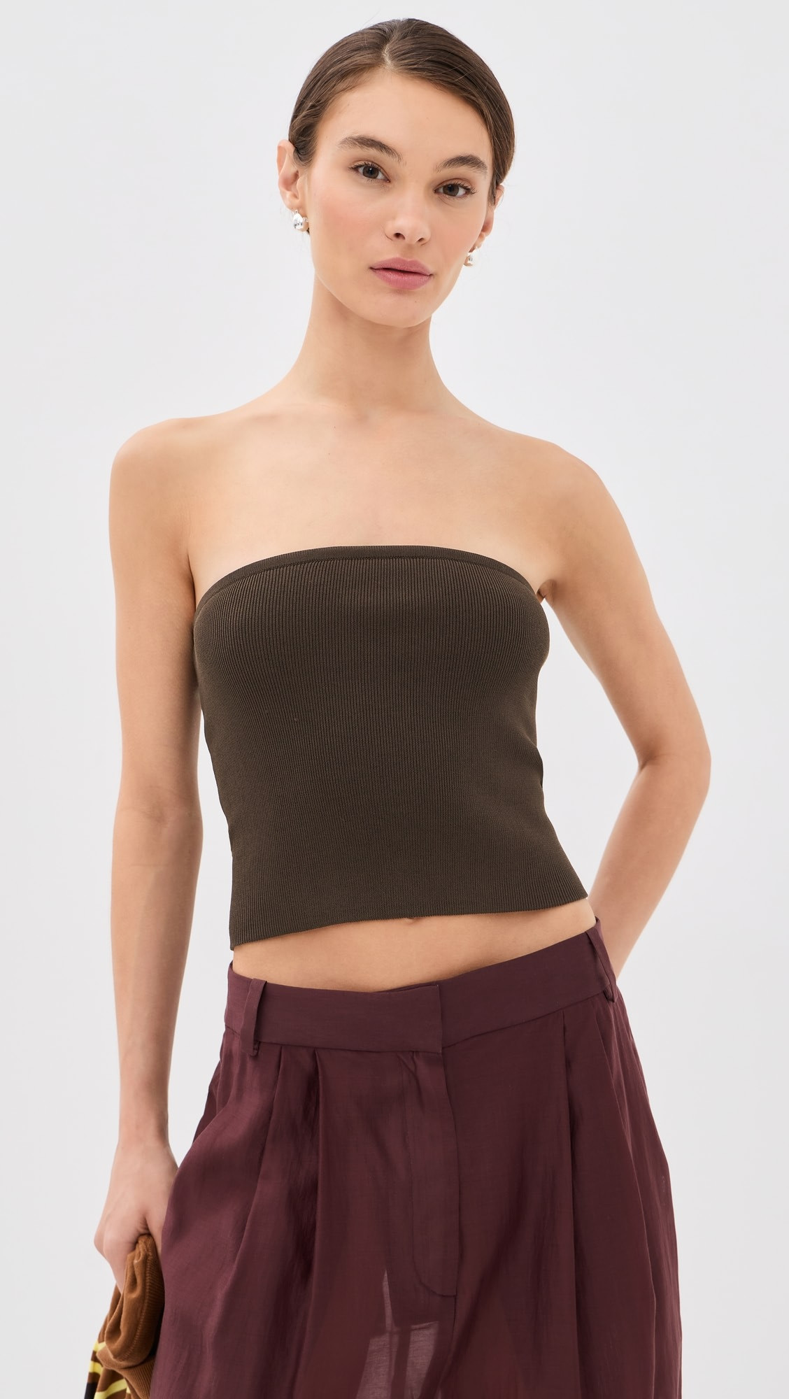 Ribbed Sweater Tube Top | Shopbop