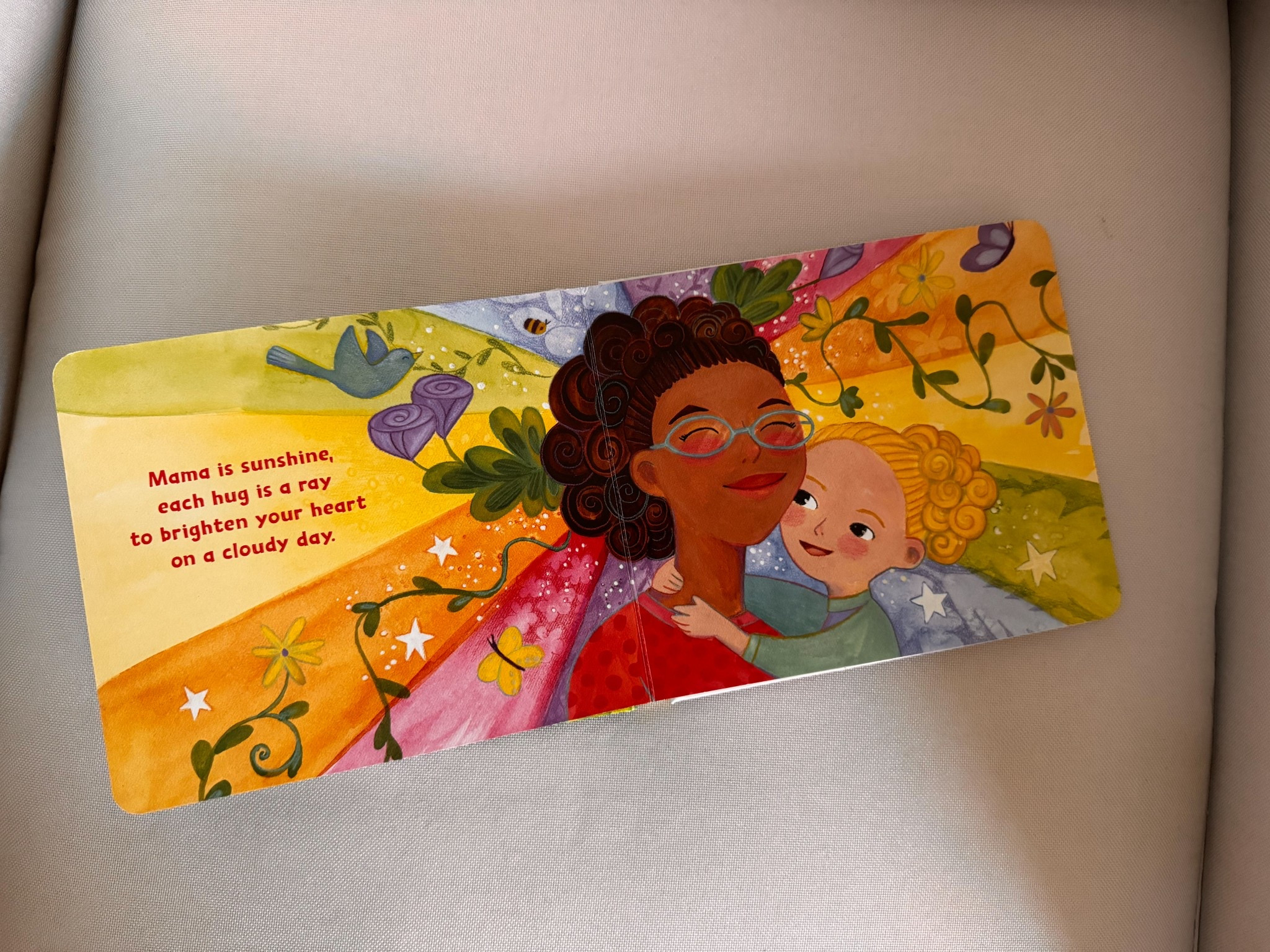 Celebrate the warmth of a mother’s love with this beautifully illustrated children’s book! This sweet page from a board book reminds little ones that “Mama is sunshine”—offering comfort, hugs, and joy even on cloudy days. It’s a perfect bedtime read for toddlers and preschoolers and a heartwarming gift for Mother’s Day or any day you want to say “I love you.”

mama and me book, board book for toddlers, mother’s love, bedtime story, picture book, kids books about moms, Mother’s Day gift, toddler storybook, emotional development books, parent-child bonding

#LTKBump #LTKKids #LTKBaby