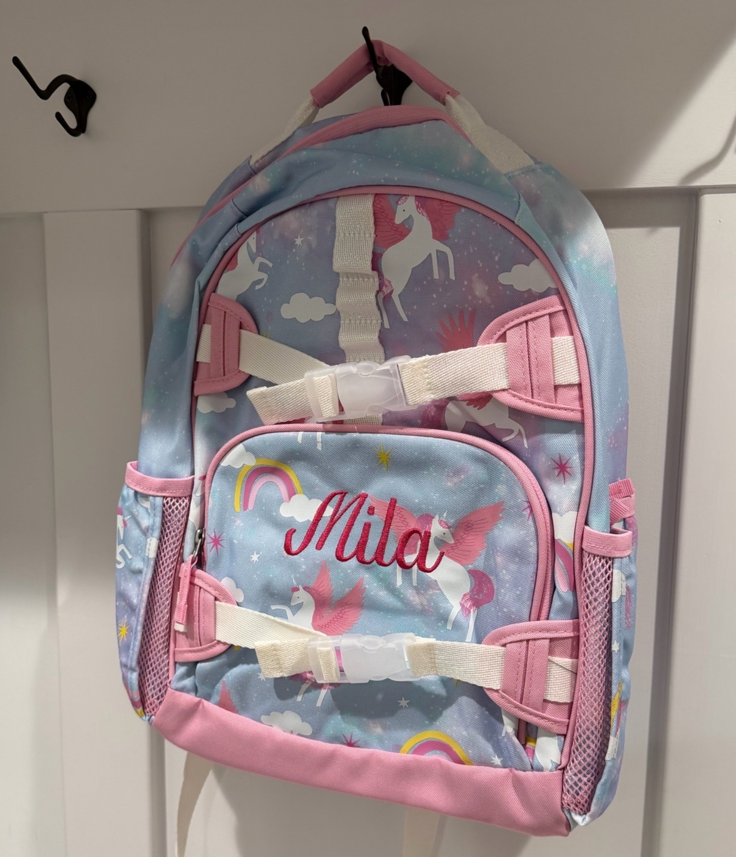Unicorn backpack that you can monogram and personalize! We also got the matching lunch bag!

#LTKmorningroutine #LTKmomlife #LTKKids
