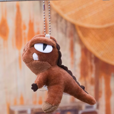 BABYYER Little Dinosaur Plush Toy, Cute Stuffed Animal Keychain, Cotton Backpack Ornament Gifts for Boys and Girls (Brown) | Target