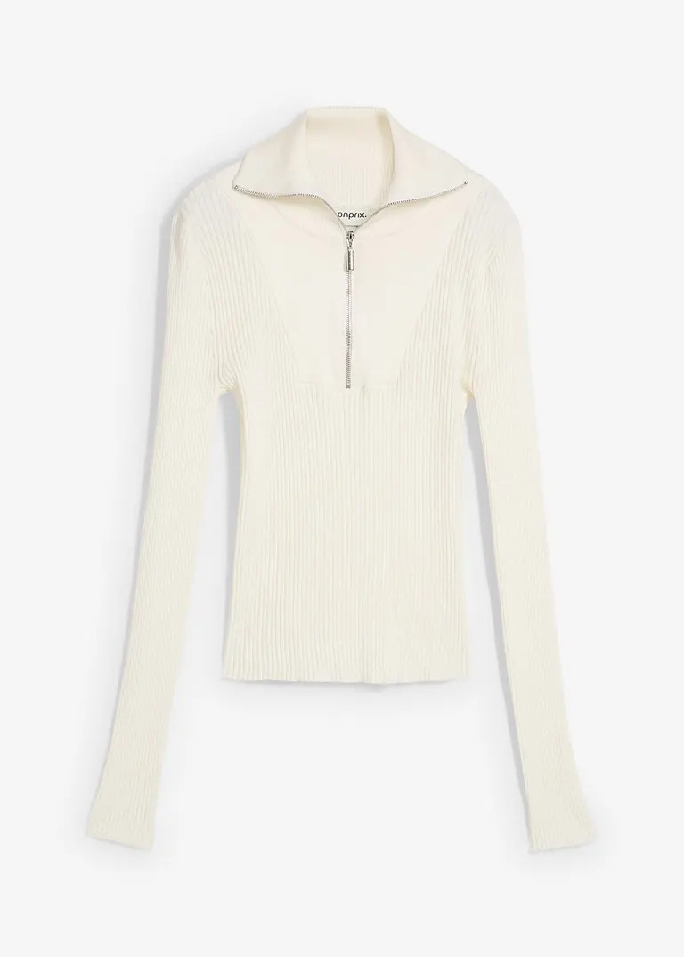 Rippshirt aus softem Viskose-Mix | Bonprix DE