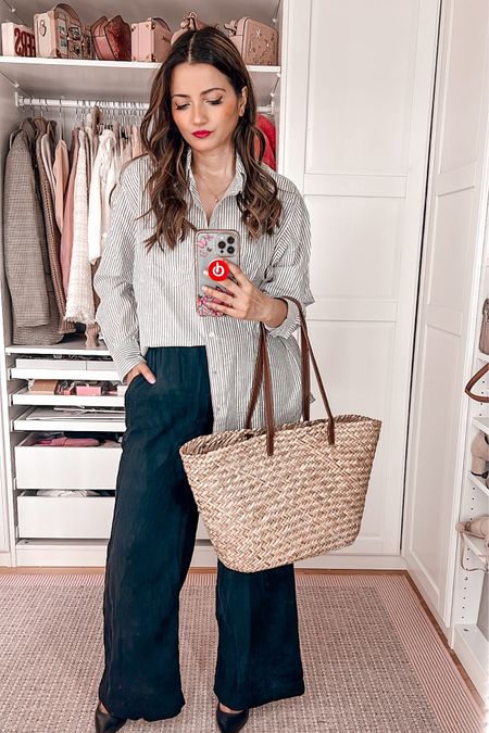 Wearing GAP P Metallic Stripe Big Shirt in S / Crinkle Gauze Wide-Leg Pants in S / Straw Bag

@gap #gapcanada [ a d ]


The GAP Friends & Family Event will run from May 9-16th – it’s the perfect time to shop! You get 40% Off Everything (w/ code FRIEND) + Extra 10% Off (w/ code ADDIT). 

#LTKunder100 #LTKsalealert #LTKFind