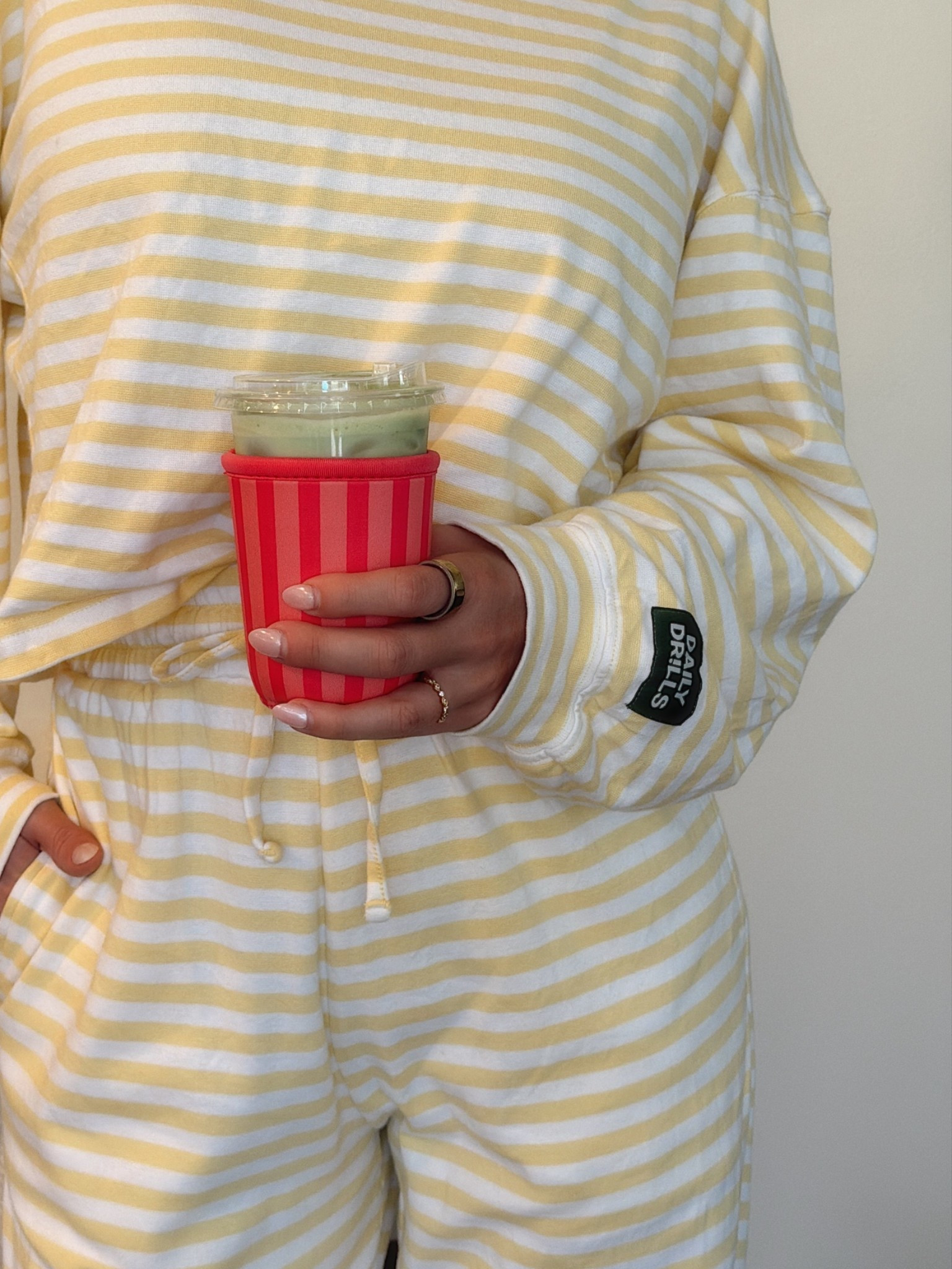 Cutest striped 2 piece set from Daily drills. Wearing size S.

#LTKootd #LTKmomlife #LTKdayinmylife