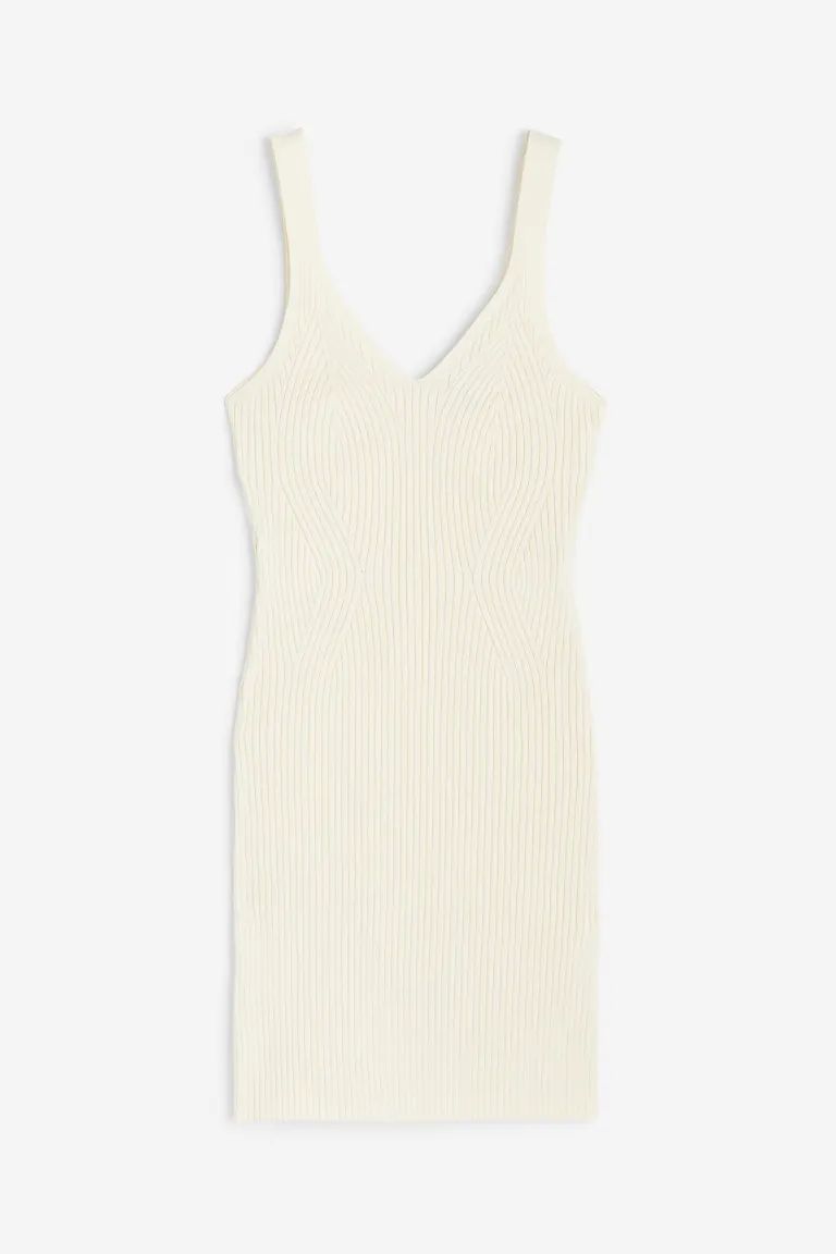 Rib-knit Bodycon Dress | H&M (US + CA)