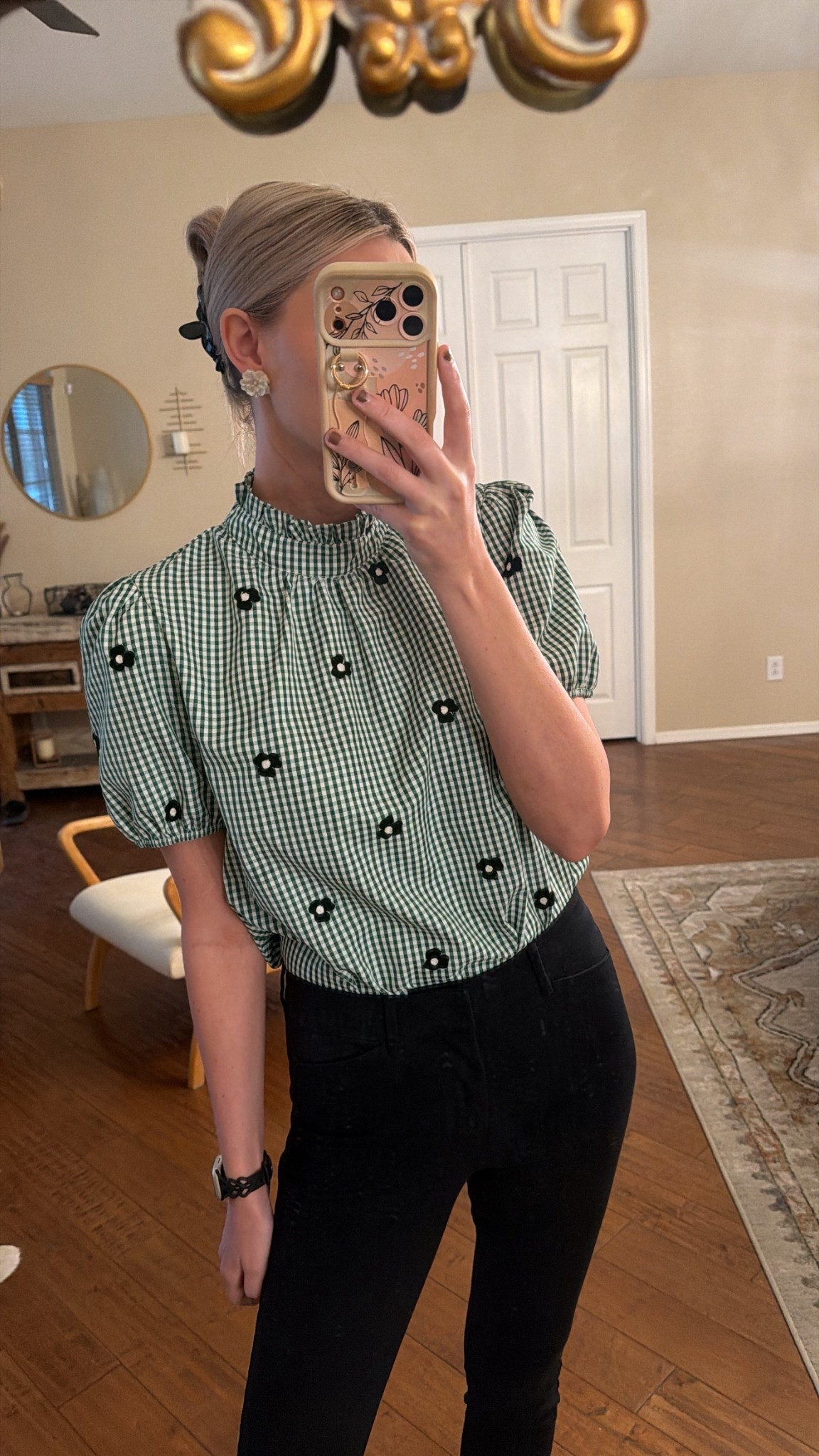 Fun Floral Ruffle Blouse 💚

#LTKootd #LTKWorkwear #LTKgrwm