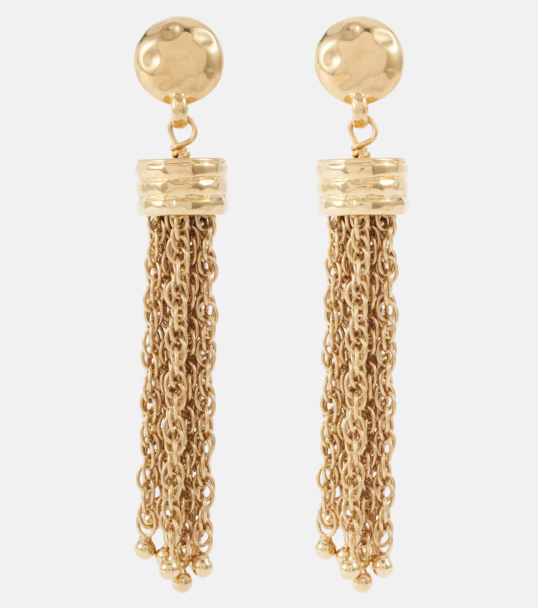 Chloé Pompoms drop earrings | Mytheresa (US/CA)