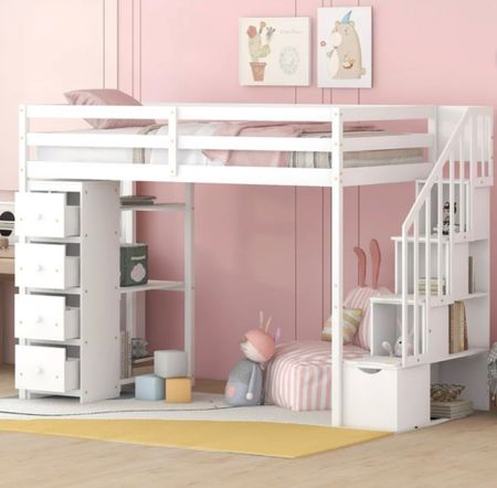 Ever consider a loft bed for you kiddo? I think these are a great idea if you want to open up some floor space! Especially a multipurpose loft bed! There are even low loft beds for younger kids and toddlers. 

#LTKbaby #LTKhome #LTKkids