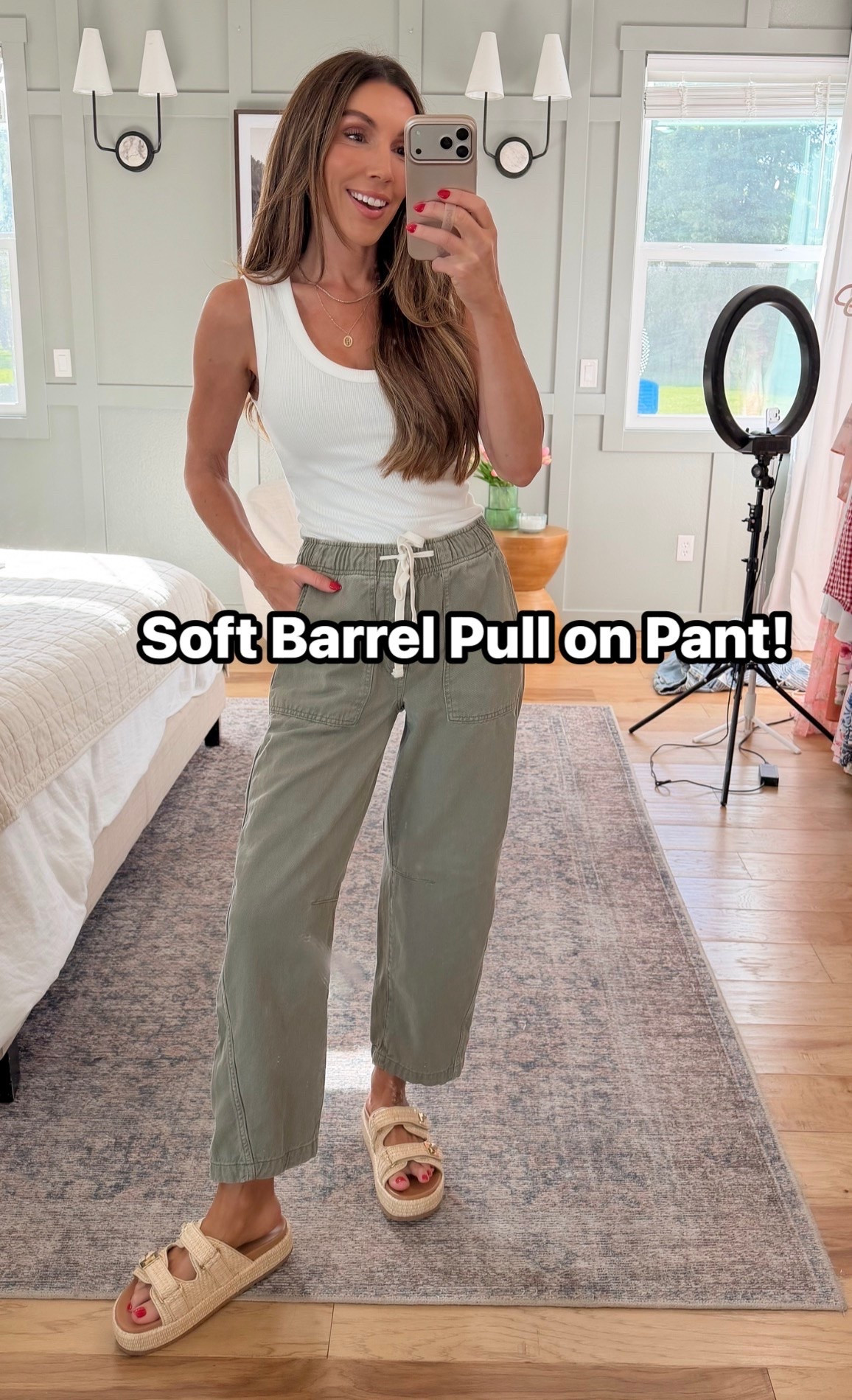 If you want to gently lean into barrel pants, these are for you! 

#casualoutfit #millennial

#LTKdayinmylife #LTKBump #LTKWorkwear