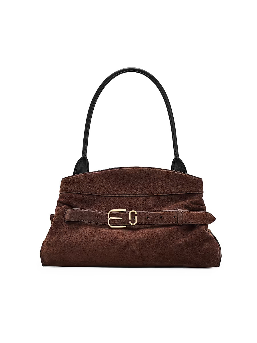 Women's Dakota Suede Satchel - Copper | Saks Fifth Avenue