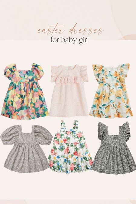 Easter dresses for baby girl! 

#LTKunder50 #LTKkids #LTKbaby