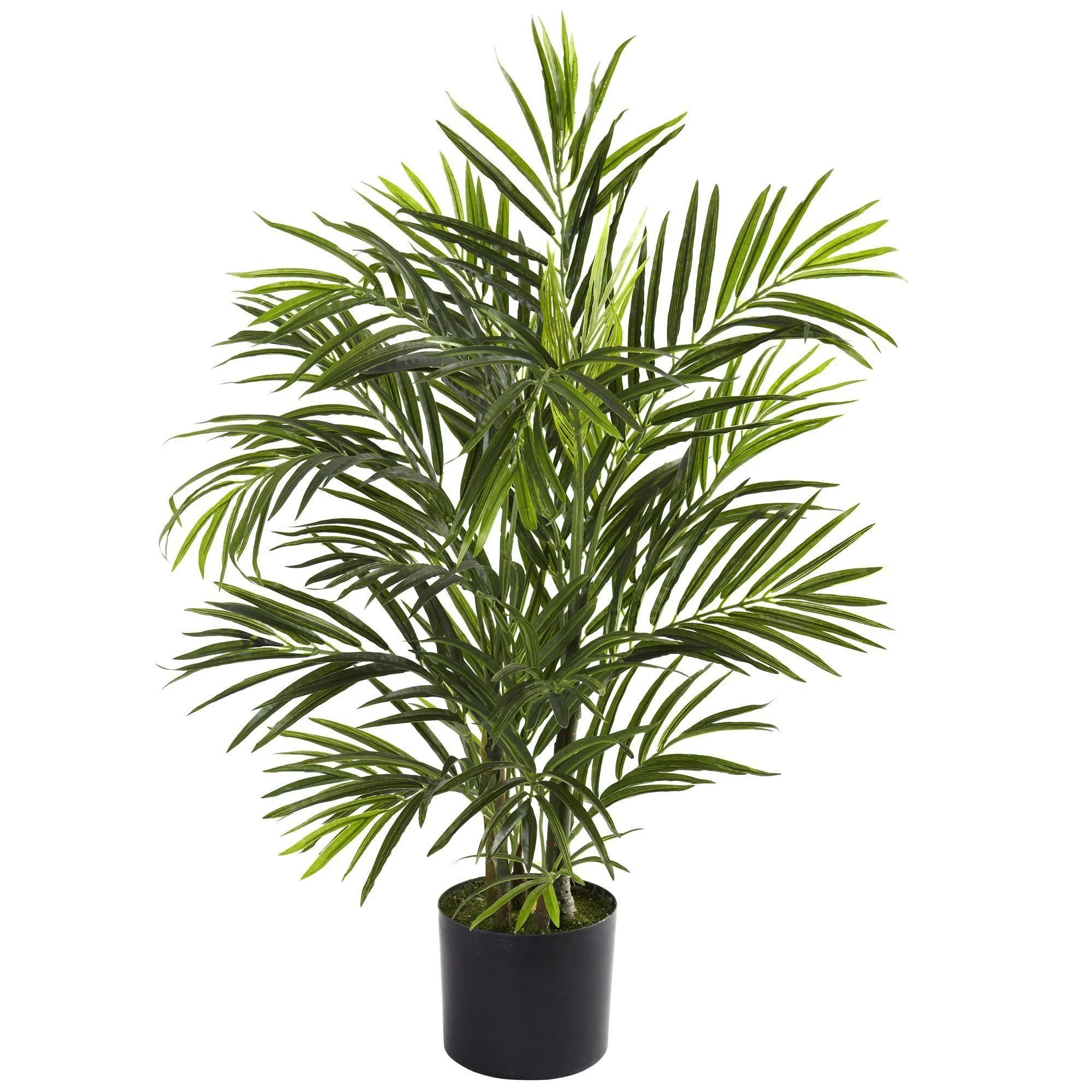 2.5' Areca Palm Tree UV Resistant (Indoor/Outdoor) | Nearly Natural | Nearly Natural