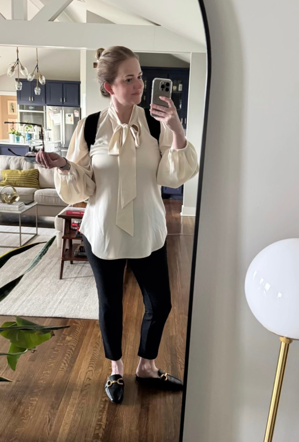 Work fit. I always feel a little bit like Seinfeld in the pirate shirt when I wear this top by Toccin. 

#LTKStyleTip #LTKSeasonal #LTKWorkwear