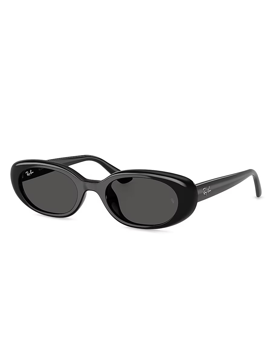 Women's 0RB4441D 53MM Pillow Sunglasses - Dark Grey Black | Saks Fifth Avenue