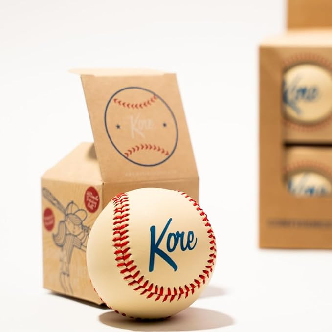 Kore Soft Baseball – Hand-Stitched Real Feel Foam Baseballs | Safe Indoor & Outdoor Practice Ba... | Amazon (US)