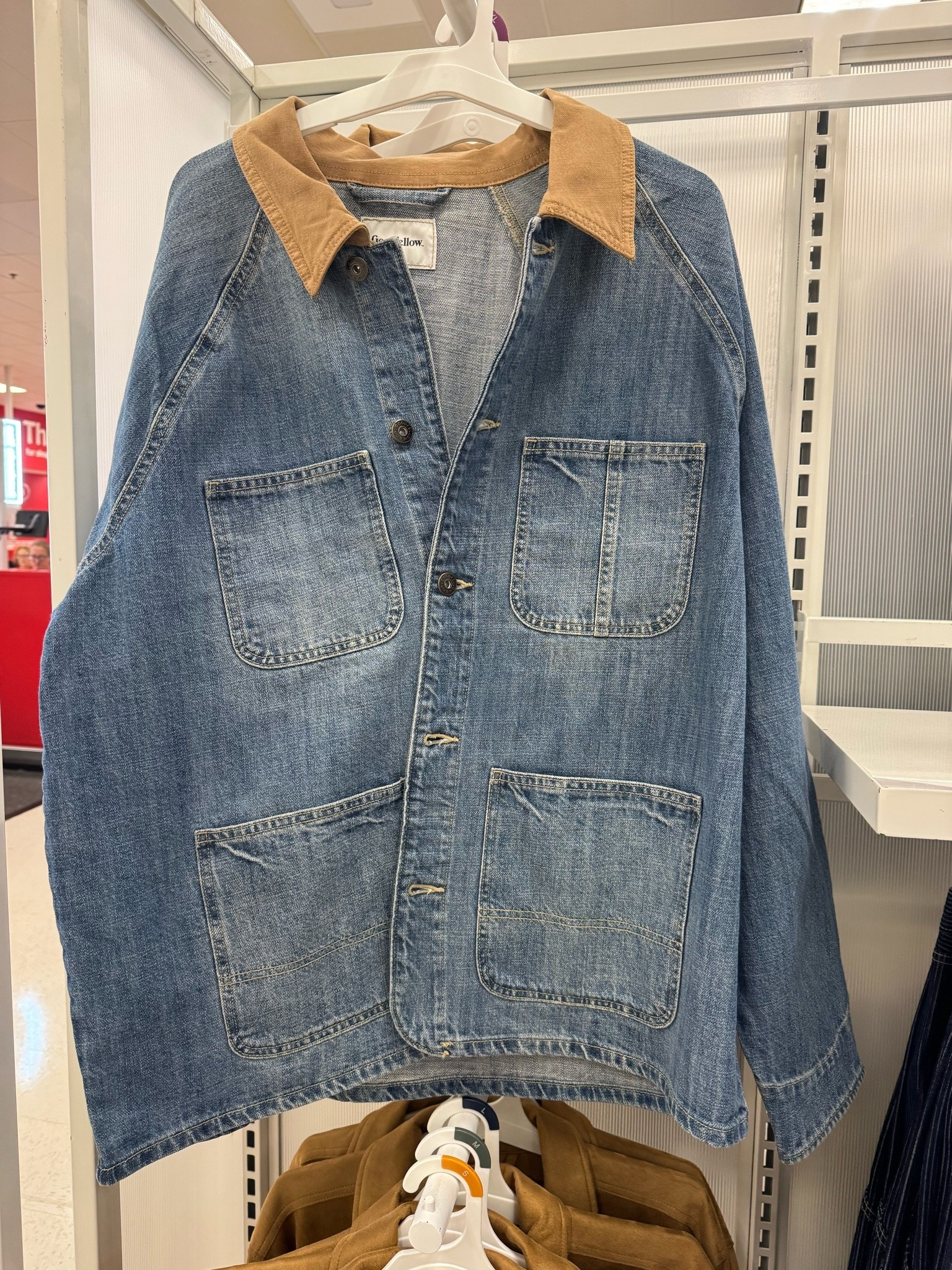 Target 🎯 Men's Denim Chore Jacket - Goodfellow & Co

#LTKSeasonal #LTKMens #LTKWorkwear