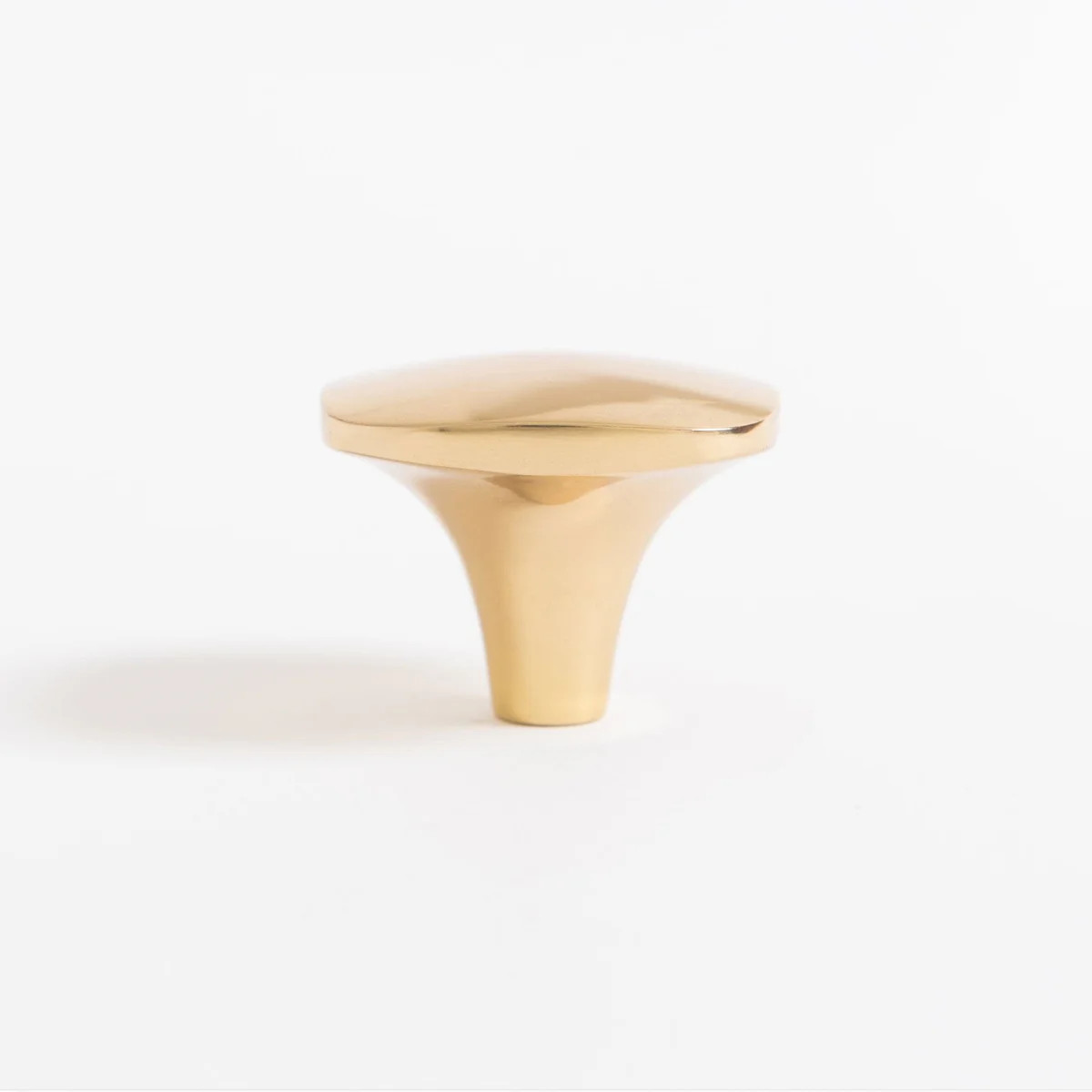 Benson Brass Knob - Solid Brass Finishes - In Stock | Modern Matter