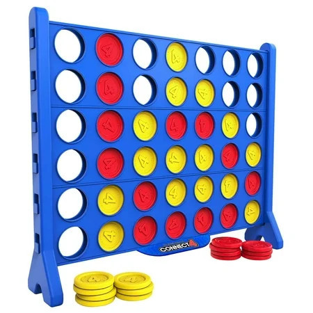Hasbro Giant Connect 4 Edition Board Games, Plastic Blue | Walmart (US)