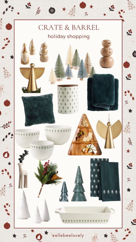 Holiday Round-Up with some faves from Crate & Barrel! 🎅🏽🎄

#LTKHoliday #LTKHolidaySale #LTKGiftGuide
