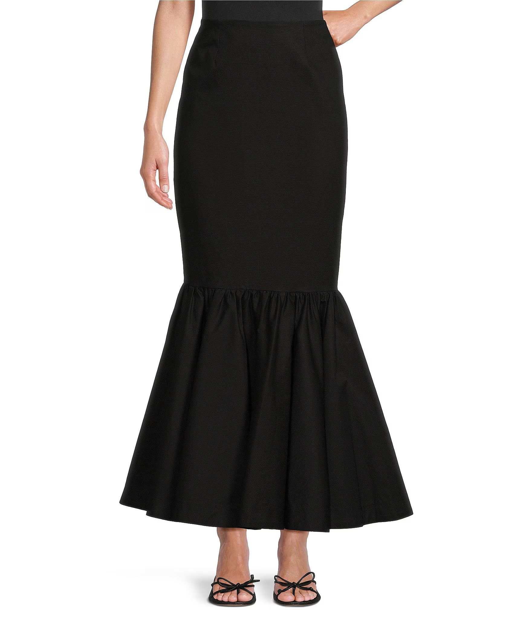 x The Style Bungalow Amore Mermaid Hem Fit and Flare Skirt | Dillard's