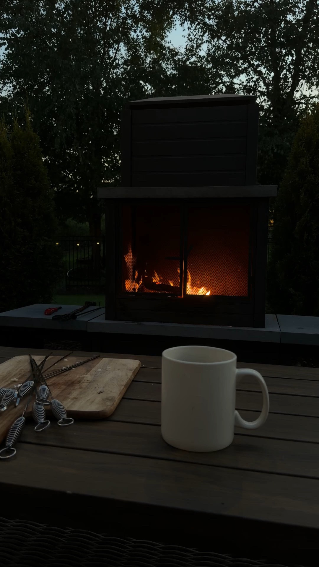 Our outdoor fireplace is on sale. I love how it has a chimney.

#LTKHome #LTKSaleAlert #LTKSeasonal