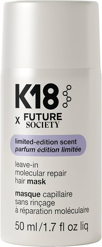 K18 Leave-In Molecular Repair Hair Mask, Patented, Lasting Repair For Dry, Frizzy, Damaged Hair, ... | Amazon (US)