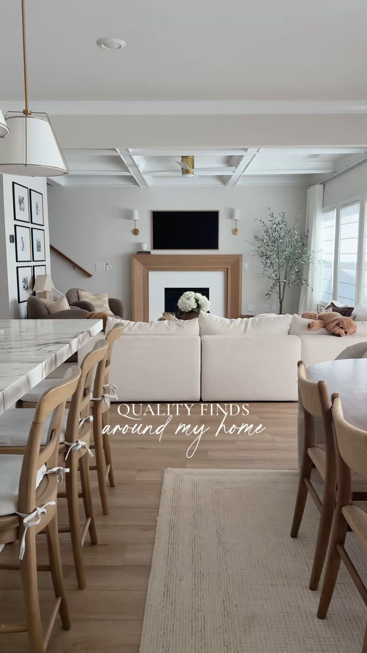 #AD Home finds around our home from @wayfair that I would absolutely buy again.

These light wood storage cabinets have been such a great addition to my office. They add so much extra storage and give us a place to tuck away our computer when it’s not in use.

This oversized coffee table is one of my favorite pieces. It’s perfect for everyday life but also doubles as the gathering spot for family game nights.

This wool area rug is probably my favorite rug in our home. It has held up so well in a high-traffic space and is surprisingly easy to spot clean.

Both of these lamps are so beautiful. They’re oversized, make a statement, and the quality is incredible.

I also love this textured art piece so much that I own it in multiple color variations.

And lastly, this soft edge white oak dresser. It’s one of my favorite furniture pieces in our home, it has such a timeless design and so much storage!

furniture finds, wayfair, home details, home design, sofa, console table, throw pillows, white oak dresser, shop the look!

#Wayfair #WayfairPartner

#LTKOver40 #LTKHome #LTKSaleAlert
