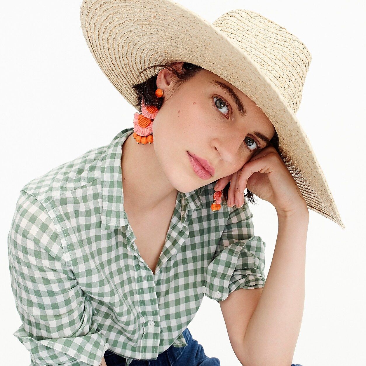 Straw sun hat | J.Crew US