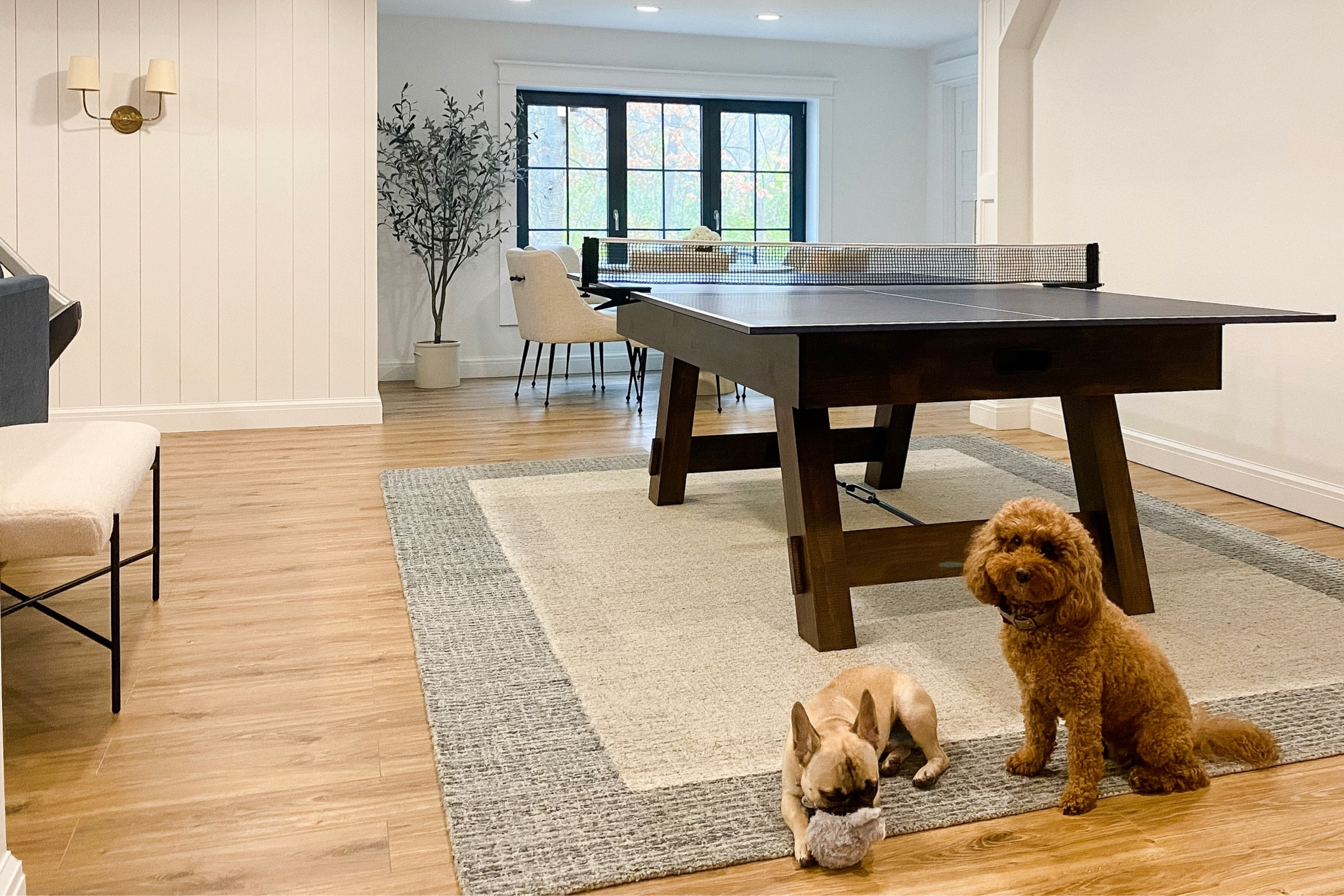 This is the most used area in our home right now and we’re not complaining.. :) 
We love the ping pong top for this air hockey table that works well for adults and children of all ages! 

#LTKCyberweek #LTKHoliday #LTKhome