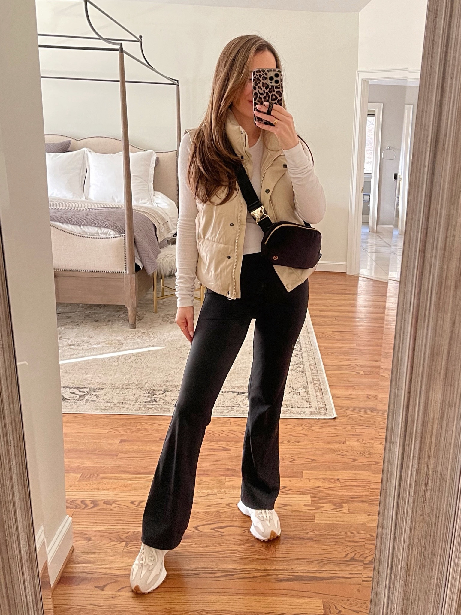 If you love the look of the black belt bag with gold hardware they now have it in Velour! 

#LTKitbag #LTKstyletip