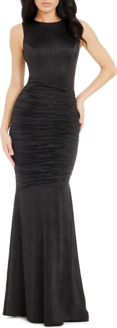 Dress the Population Violetta Ruched Sleeveless Gown | Nordstrom | Nordstrom