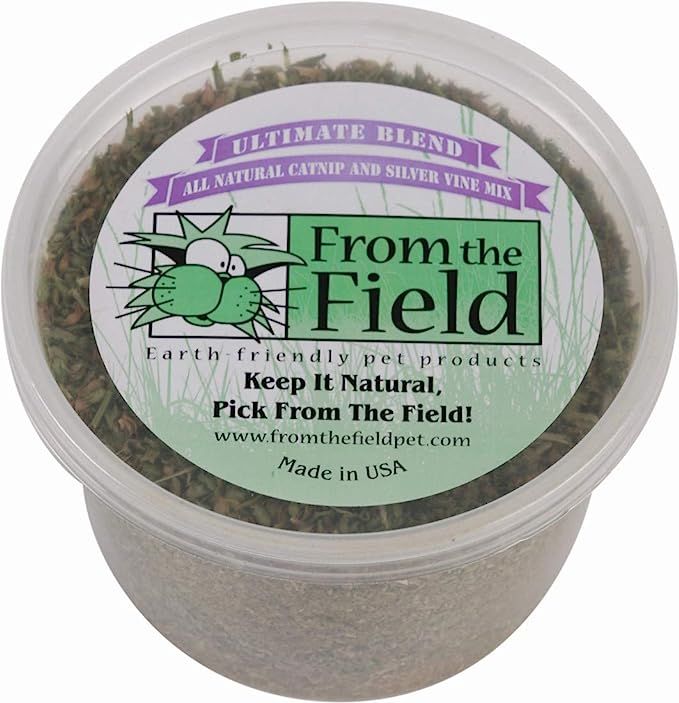 from The Field Ultimate Blend Silver Vine/Catnip Mix Tub | Amazon (US)